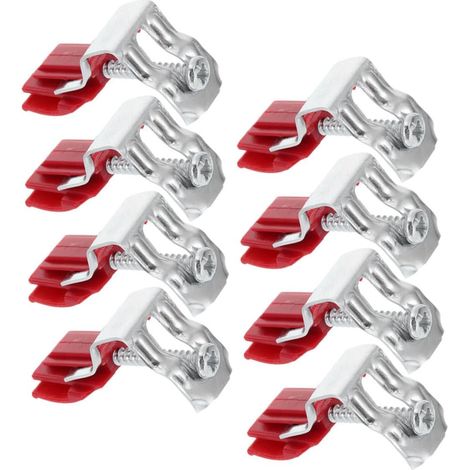YMYNY 8 Stück Spülbecken-Befestigungsclips, Einbau-Spülbecken-Clips, Spülbecken-Montageclip, Spülbecken-Clips (1/5)