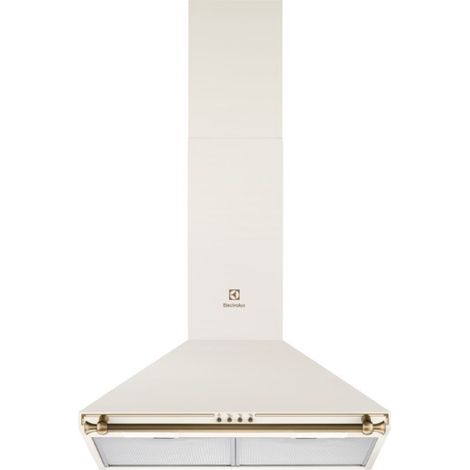 Campana extractora Electrolux EFC226V color crema diseño retro (1/5)