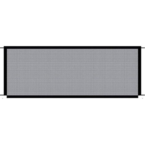 Pet Insulation Mesh Dog Barriers Portable Pet Safety Fence Front Door 80x75cm (1/5)