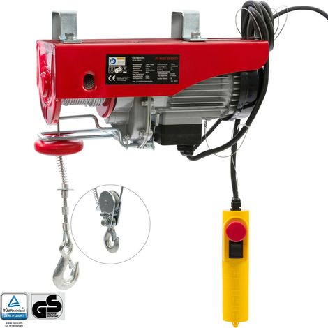AREBOS Electric Cable Winch treuil-palan Electric 400/800 kg (1/5)