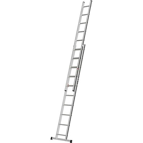 Handschiebeleiter, Länge eingefahren 3.43m / ausgefahren 5.95m - 700462499