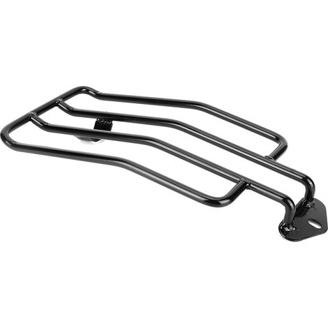 Porte-bagages arrière rétro pour moto, compatible avec XL883/1200 X48, noir (1/5)
