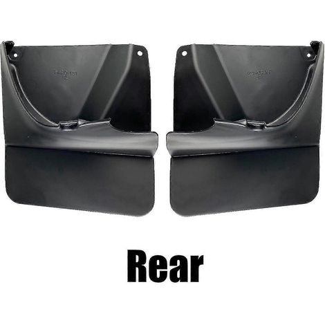 Bavettes de protection moulées de style d'origine pour Toyota Land Cruiser Prado FJ120 (2003-2009) - Garde-boue avant ou arrière uniquement (arrière)