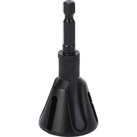 Beyamis Outil d'ébavurage et de chanfreinage externe à 3 cannelures 5-25 mm (1/5-1 po) avec tige hexagonale de 1/4 po (1/5)