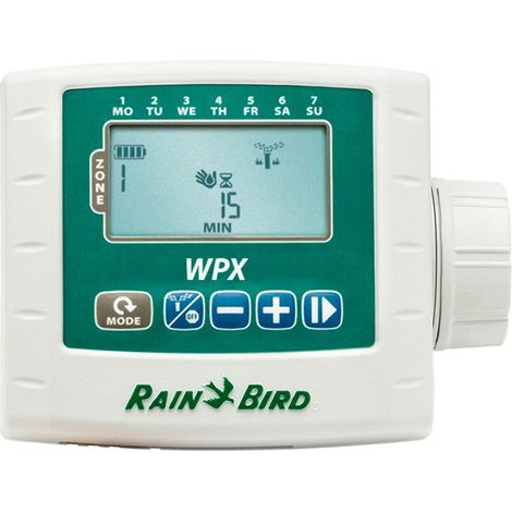 Programador rain bird autonomo wp 2 estaciones (1/4)