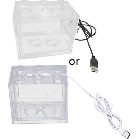 Lampe LED portable USB pour aquarium, idéale pour l'élevage en aquarium. (1/5)
