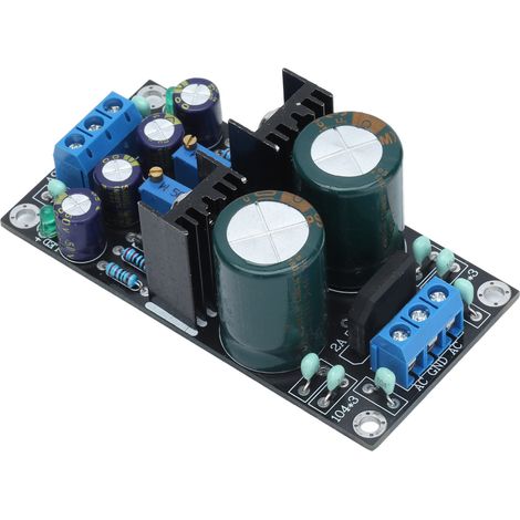 Netzteilplatine mit einstellbarem Spannungsreglermodul AC 10–24 V auf DC 1,25–30 V LM317 LM337 (1/5)