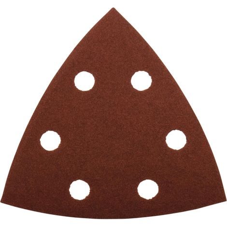 FOGLI DI CARTA ABRASIVA A DELTA MAKITA 94mm GRANA 240, 10 PEZZI - P-33320 (1/2)