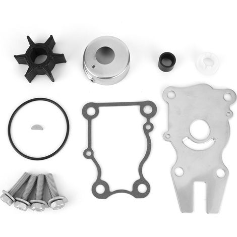 Kit de réparation de turbine de pompe à eau pour moteurs hors-bord 63D-W0078-01-00, compatible avec les moteurs Yamaha 40, 50 et 60 CV. (1/5)