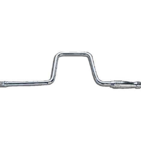 Chiave a cricchetto Bahco 8152-1 acciaio lucidato manico rotante