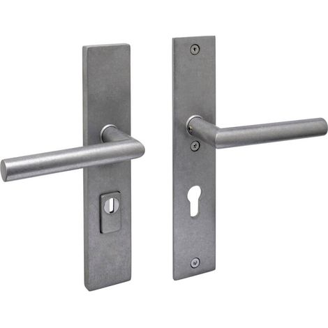 Ferrures de porte arrière droites Aurano PC 72mm acier inoxydable culbuté - 0034.396436 (1/2)