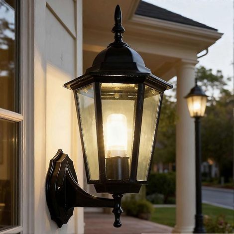Applique murale étanche 110-220V 10W style nordique pour couloir, balcon ou jardin, style rétro. (1/5)