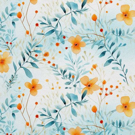 Tela decorativa para exteriores Oxford - Flores - DX2577 (1/5)