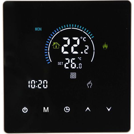 Thermostat mural intelligent pour bouilloire AC90 240 V 3 500 W 90 240 V (Wi-Fi 3 A) (1/4)