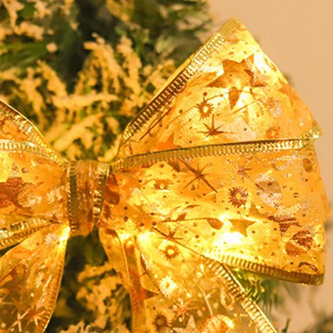 Guirlande lumineuse de Noël en ruban, décorative, haute luminosité, réutilisable, lumière féérique dorée chaude, 4 m, 40 LED (1/4)