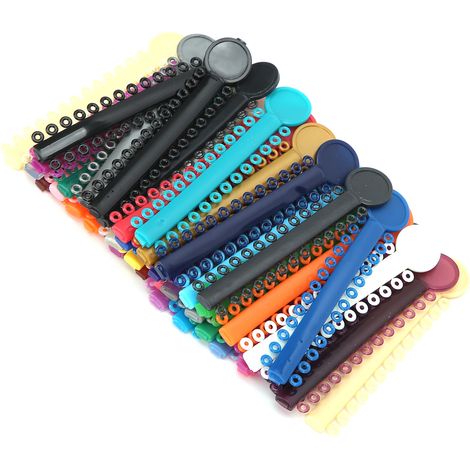 40 ligatures dentaires, accessoires pour appareils orthodontiques (1/5)