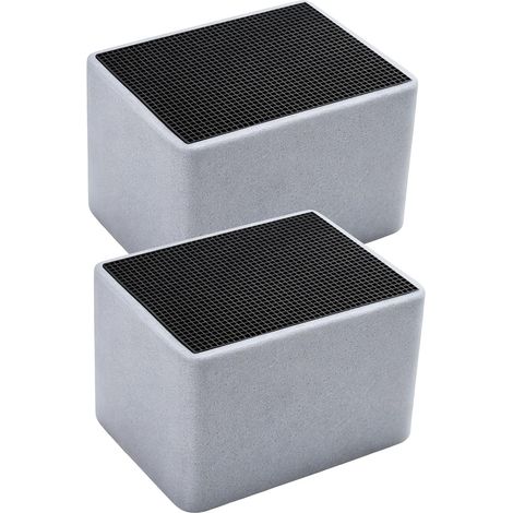 Lot de 2 filtres en céramique type 3 compatibles avec Geberit AquaClean - Remplace 147.072.00.1 & 242.999.00.1 - Filtre nid d'abeille pour aspirateur de douche WC Mera & Tuma (1/5)