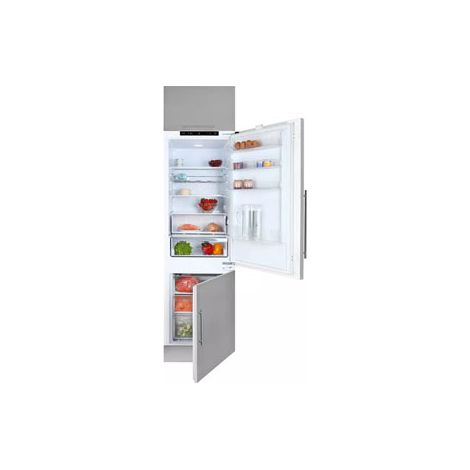 Réfrigérateur combiné intégré 271L – 2 portes – Congélateur en bas – Classe énergétique E – Dégivrage manuel – Dimensions H177.5 x L54 x P54.5 cm – Teka