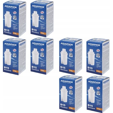 Cartuchos de filtro estándar Aquaphor B15, 8 unidades. (1/5)