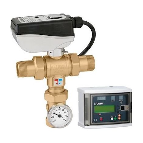 Mitigeur électronique LEGIOMIX 230 V 1" mâle-mâle réglage et désinfection - THERMADOR 600063