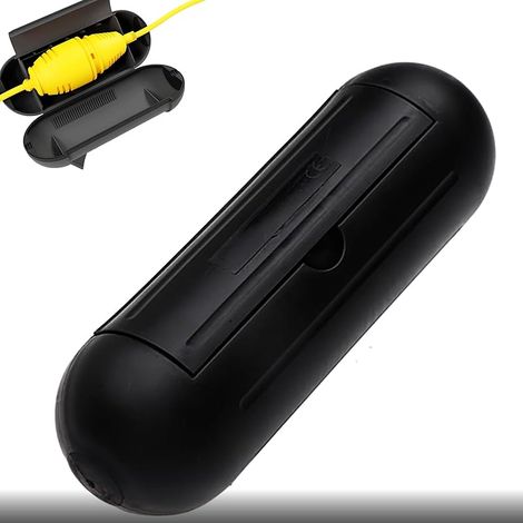 Boîtier de Protection pour rallonge électrique, Etanche BoîTe de Jonction, Convient à la Protection Des Prises de Courant Et Des Fils de CâBles (1/5)