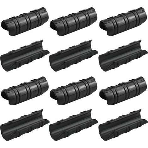 100 Stück Gewächshaus-Clips, 25 mm, Garten-Gewächshaus-Clips, hohe Temperaturbeständigkeit, Gewächshaus-Planenbefestigung, langlebig, einfach zu verwenden, zur Befestigung von Gewächshaus-Bannerrohren (1/4)