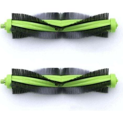 Set di 2 rulli principali e spazzola centrale per accessori aspirapolvere robot R1138 / R111840 (1/4)