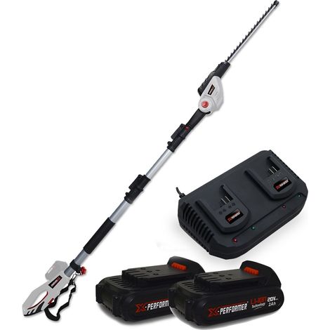 La poda Cortasetos de sierra en la pole 20V Xperformer XP2PSTH20LI - herramienta de mano -2 Baterías y 2Ah DOBLE cargador inclui (1/5)