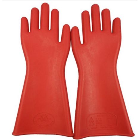 Gants isolés Tiantian Ping An 12 kV Taille unique 39,5 cm (1/5)