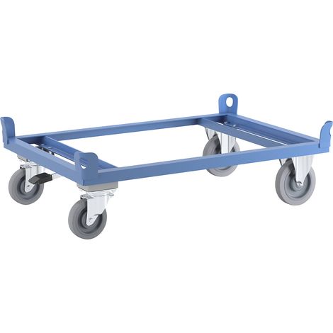 eurokraft pro, Plateau roulant en acier, pour palettes Europe, (1/5)