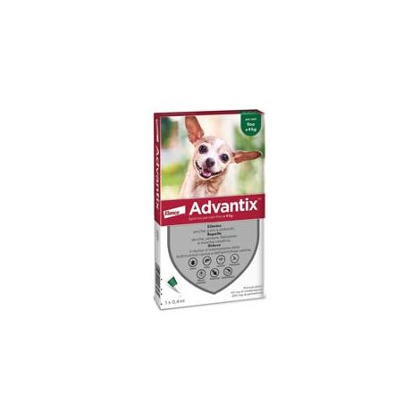 ANTIPARASSITARIO ADVANTIX PER CANI FINO A KG.4  in conf. da 6 pipette SPOTON    ADVANTIX
