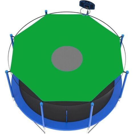 Trampoline de 8 pieds (2,44 m) — Conçu pour les modèles à 6 poteaux Housse pour Trampoline Protection Solaire Housse Anti UV pour Trampoline Toile Anti Déchirure Pliable Et Bloqante pour Ja (1/5)