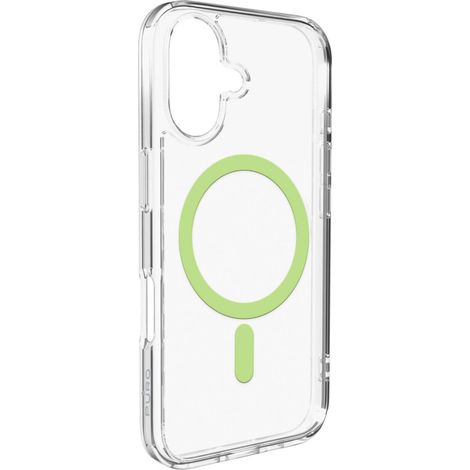 iPhone 17 Lite MagSafe Hülle – Transparenter grüner Ring