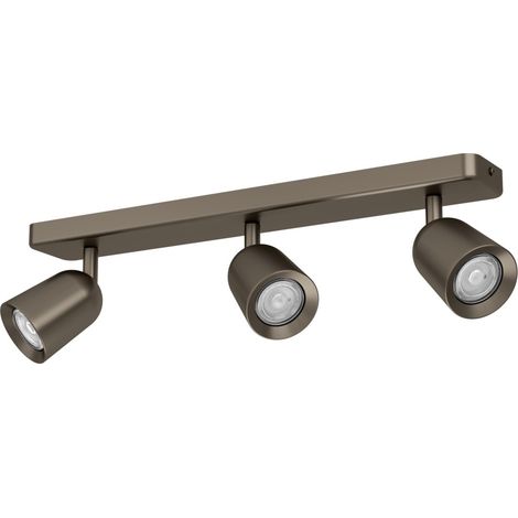 Spot monté en surface Camaldoli Bronze 3 lumières - 901951 (1/3)