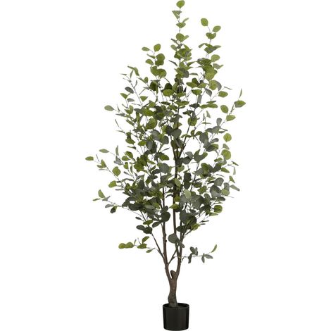 Mica Kunstpflanze Eukalyptusbaum grün 180 cm Eingetopft