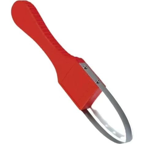 Sarchiatore manuale - Sarchiatore ergonomico con anello in acciaio inossidabile, attrezzo da giardino portatile per diserbo e dissodamento del terreno, sarchiatore manuale (24 cm)