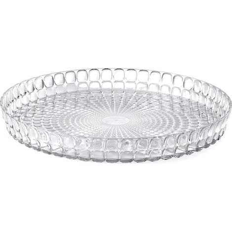 Tiffany, Plateau Rond - Transparent, Ø 20x H 2.6 cm - 19890100 (1/5)