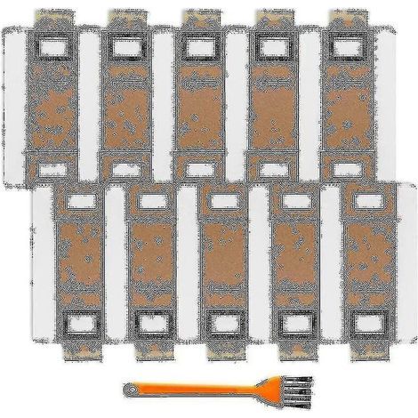 Confezione da 10 sacchetti di ricambio per aspirapolvere S7 T7s T7s Plus Sacchetto per polvere Accessori Ricambi per Aspirapolvere (1/3)
