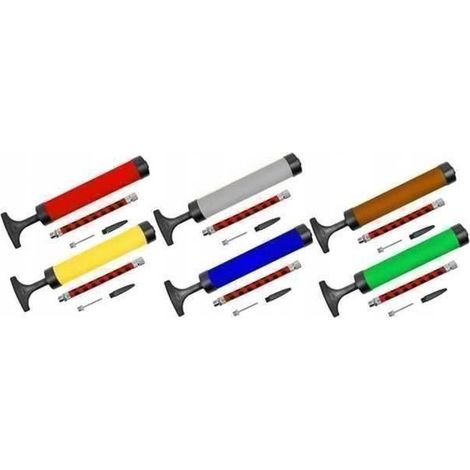 Ballpumpe + Schlauch + 2 Speichenspitzen 81602
