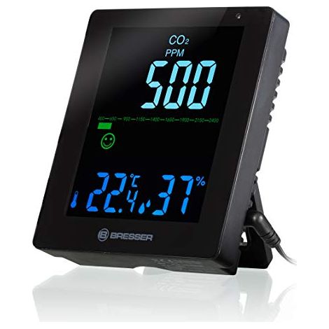 Monitor qualità aria Bresser smile allarme CO2 400-5000ppm (1/4)