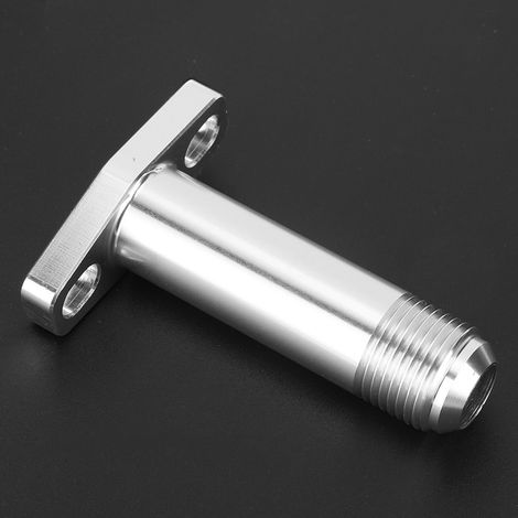 Bride en aluminium 10AN pour retour d'huile turbo, compatible Garrett HKS GT2560 GT2530 GT2860, raccord de vidange robuste (1/5)
