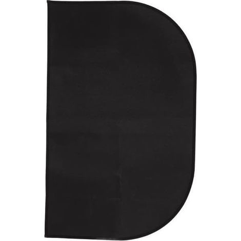 SABIR-Tapis anti-feu en fibre de verre PWSHYMI - Demi-rond 50x80cm (1/4)