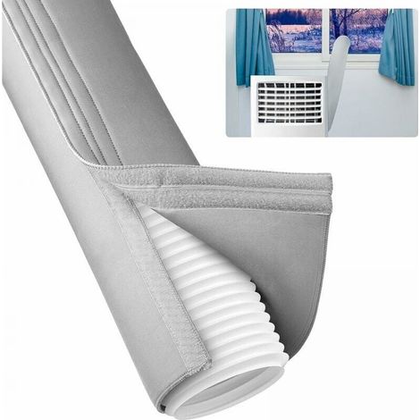 Insulated Portable Air Conditioner Hose Cover, Universal Fits 5" & 6" Diameter Exhaust Duct, for Easy Installation