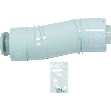 Vaillant Variobogen konzentr. Brennwert 60/100 mm, PP, 303919 (1/3)