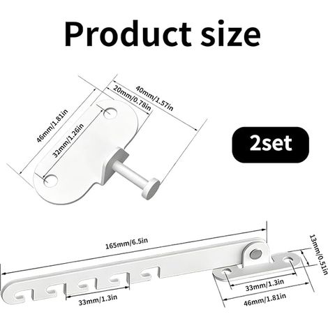 Casement Window Restrictors Window Restrictor (1/2)