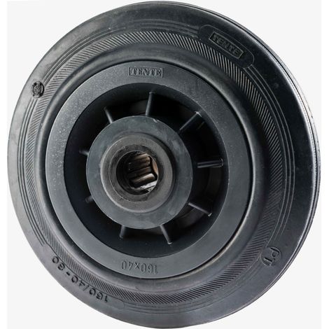 Ruota piena Ø 160 x 40 mm asse di 20 mm