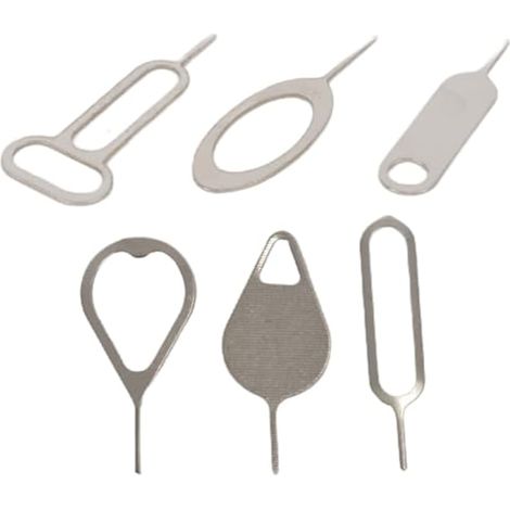 16 outils de retrait de carte SIM avec poignée confortable pour tous smartphones (1/5)