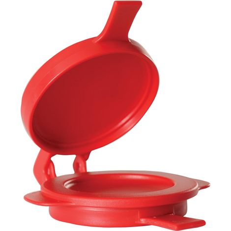 Molde para carne, prensa para carne, para hacer hamburguesas, rojo, 1 pieza. (1/5)