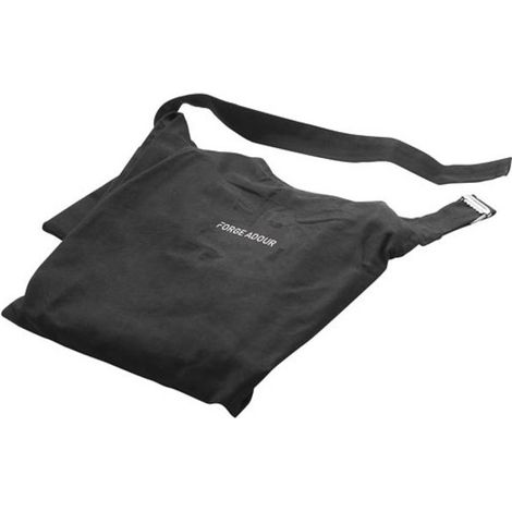 Schwarze Küchenschürze