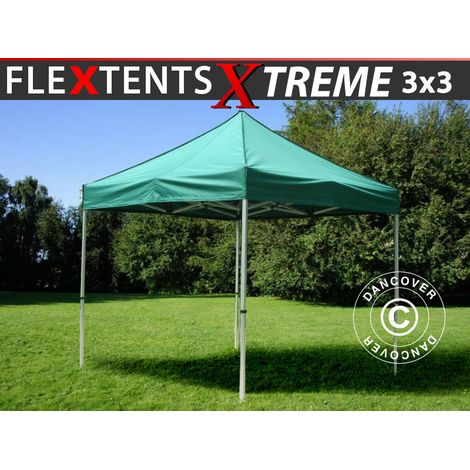 Pop up gazebo FleXtents Xtreme 50 3x3 m Green
